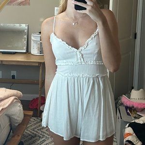 Altar'd State White Romper
